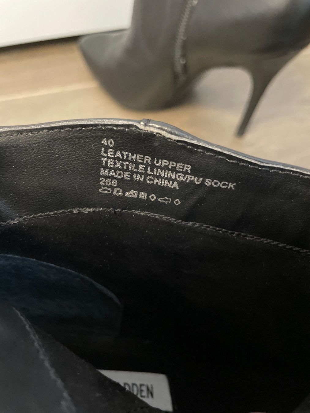 Steve Madden Scarpe da donna: Steve Madden Stiefel aus echtem Leder – Nuovo (secondo la descrizione) da Grenchen venduto da servet.t 3