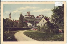 Uster - Kirche und Schloss - coloriert