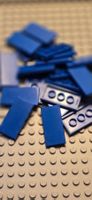Lego 20x  Fliesen 2x4 (87079) blau - neu
