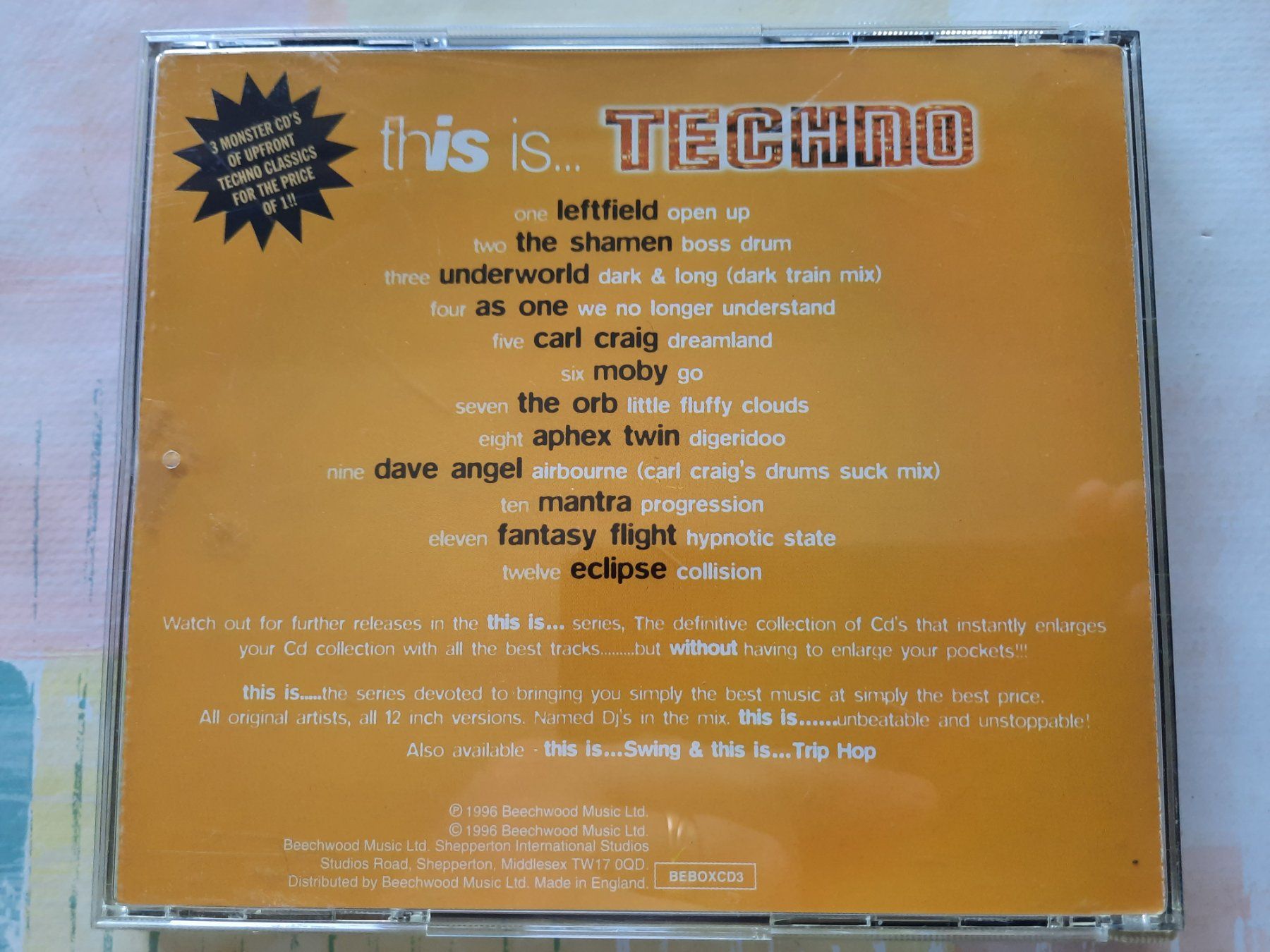 CDs: CD This is techno – D'occasion à Pully par bro_n52j 1