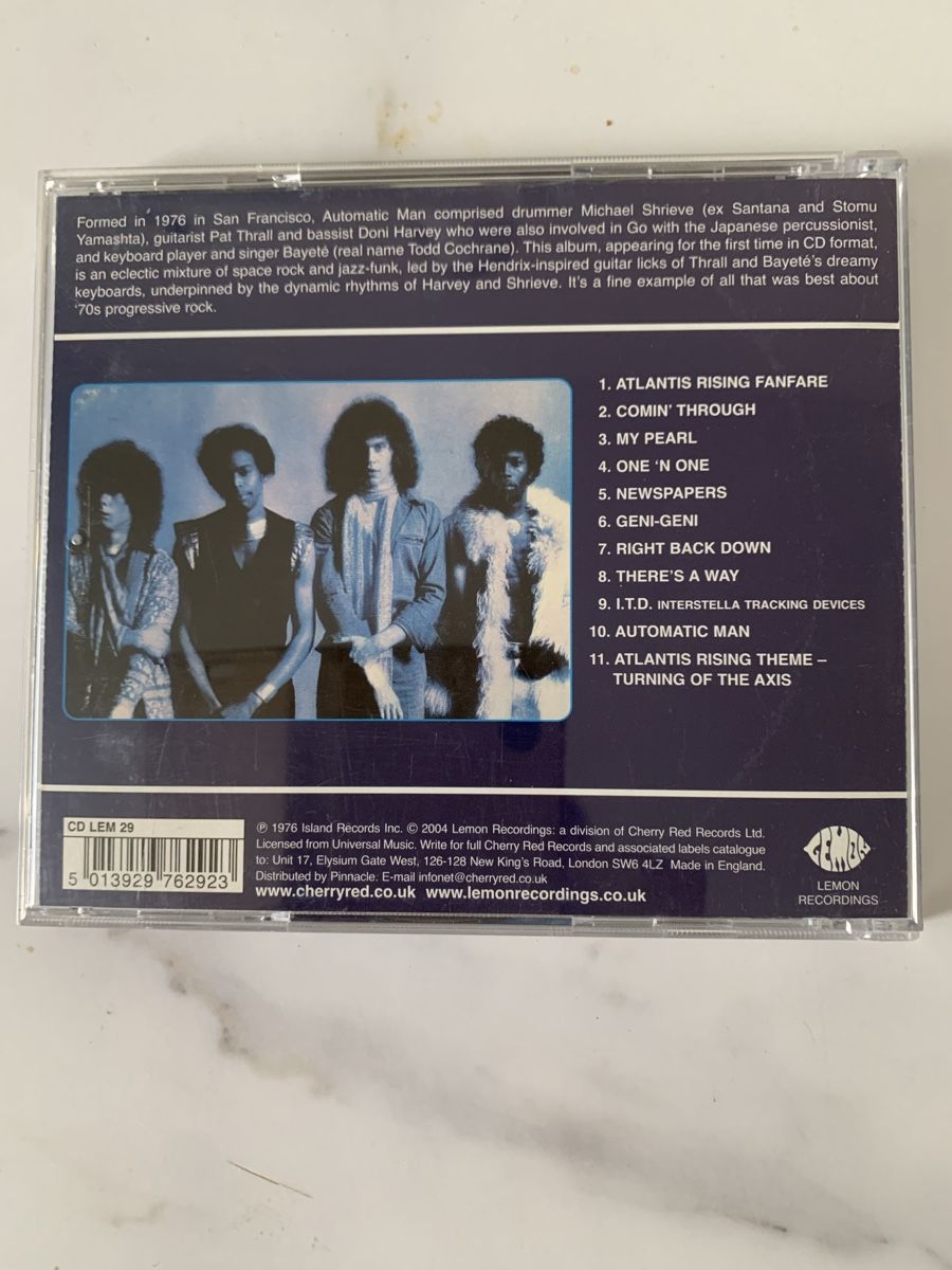 CD: Automatic Man/ First Album( Michael Shrieve) – Usato da lausanne venduto da Ccheche 2