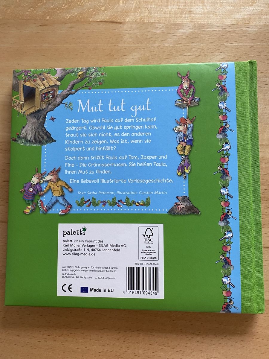 Libri: Die Grünnasenhasen / Mut tut gut – Usato da Schwarzenburg venduto da Michellu 1