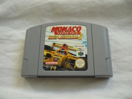 Nintendo 64 Spiel - Monaco Grand Prix racing simulation 2