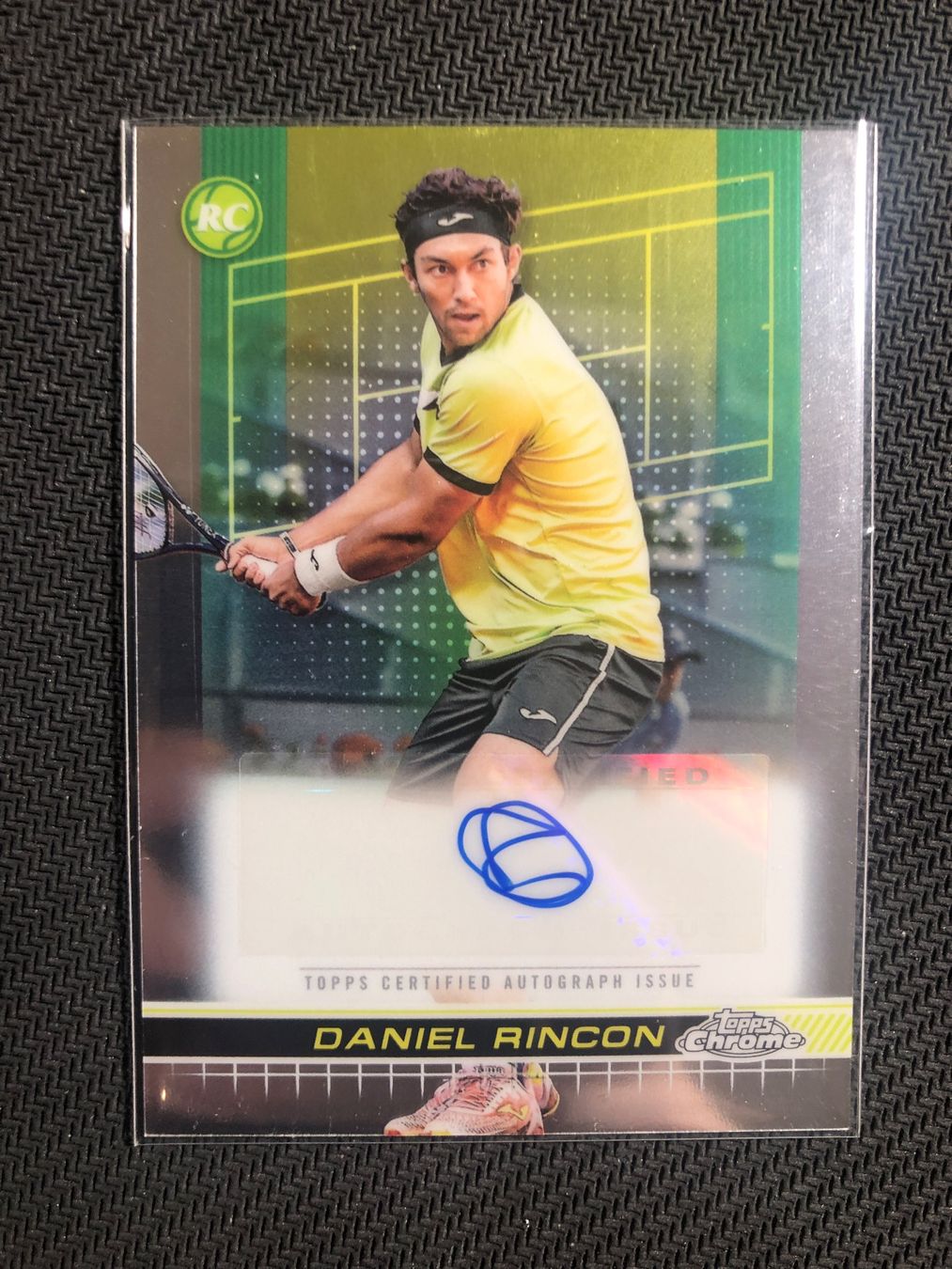 Topps Carte collezionabili: Topps Chrome Tennis Daniel Rincon Rc Autogramm – Usato da Wangenried venduto da Garagara