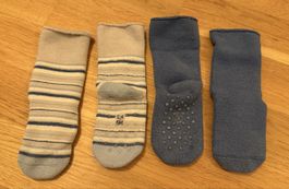 Chaussettes antidérapantes chaudes - 2 paires, taille 23-26