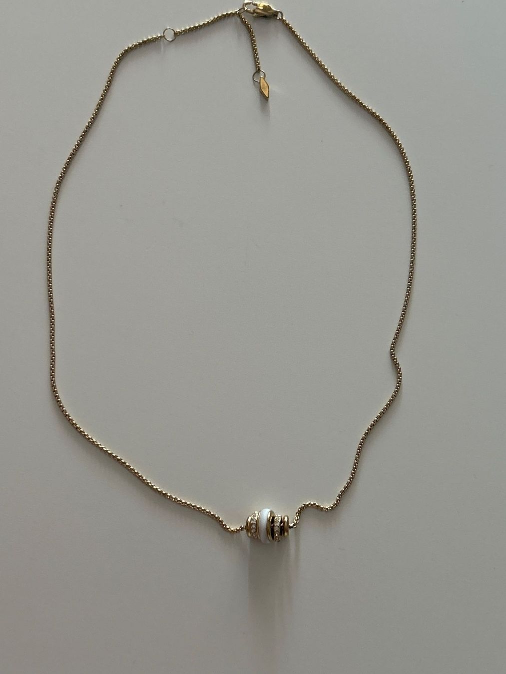 Colliers: Halskette mit Rondellen goldfarben Modeschmuck – D'occasion à Brunnen par Nala2929 3