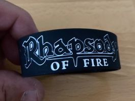 Rhapsody of Fire Silikon Armband Metal Rock Band