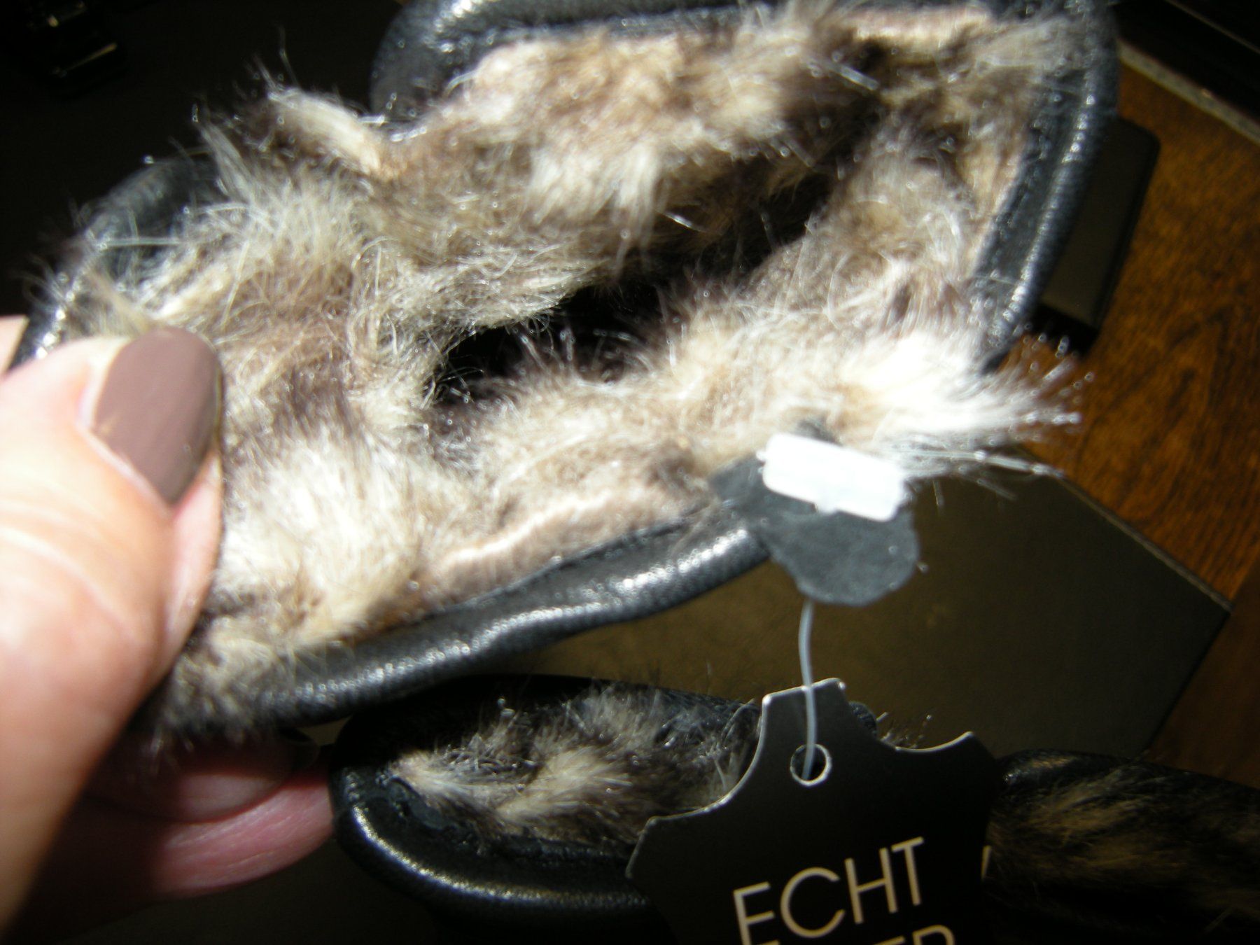 Guanti & manicotti: Echt Glatt Leder Handschuhe Gr. M schwarz – Nuovo e nell'imballaggio originale da Holziken venduto da Rupe 2