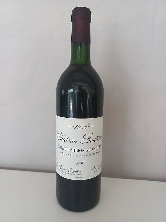 Wein: Vin Château Boutisse 1986 - 2 bouteilles – Gebraucht aus Ollon VD von Timit 1