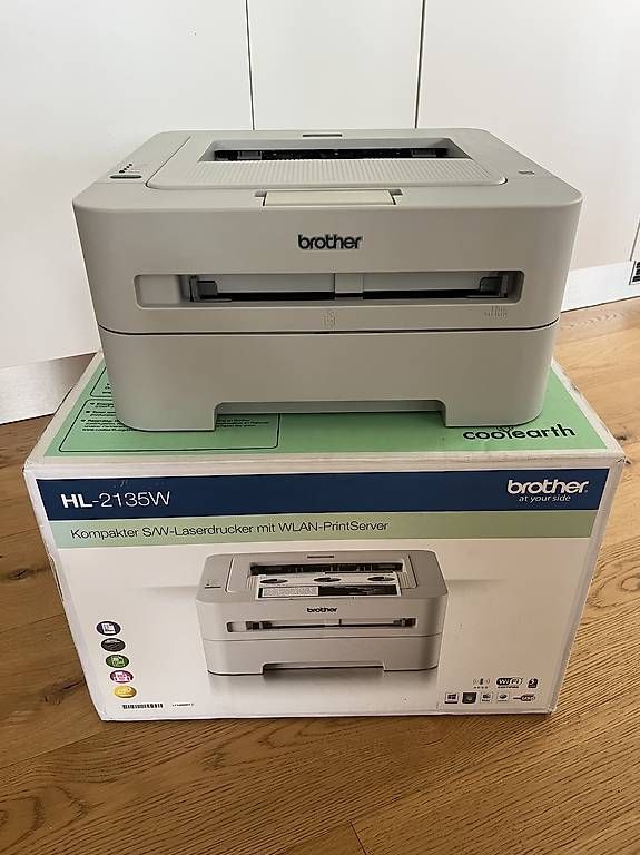 Stampanti: S/W-Laserdrucker mit WLAN-PrintServer – Usato da Wängi venduto da cocose