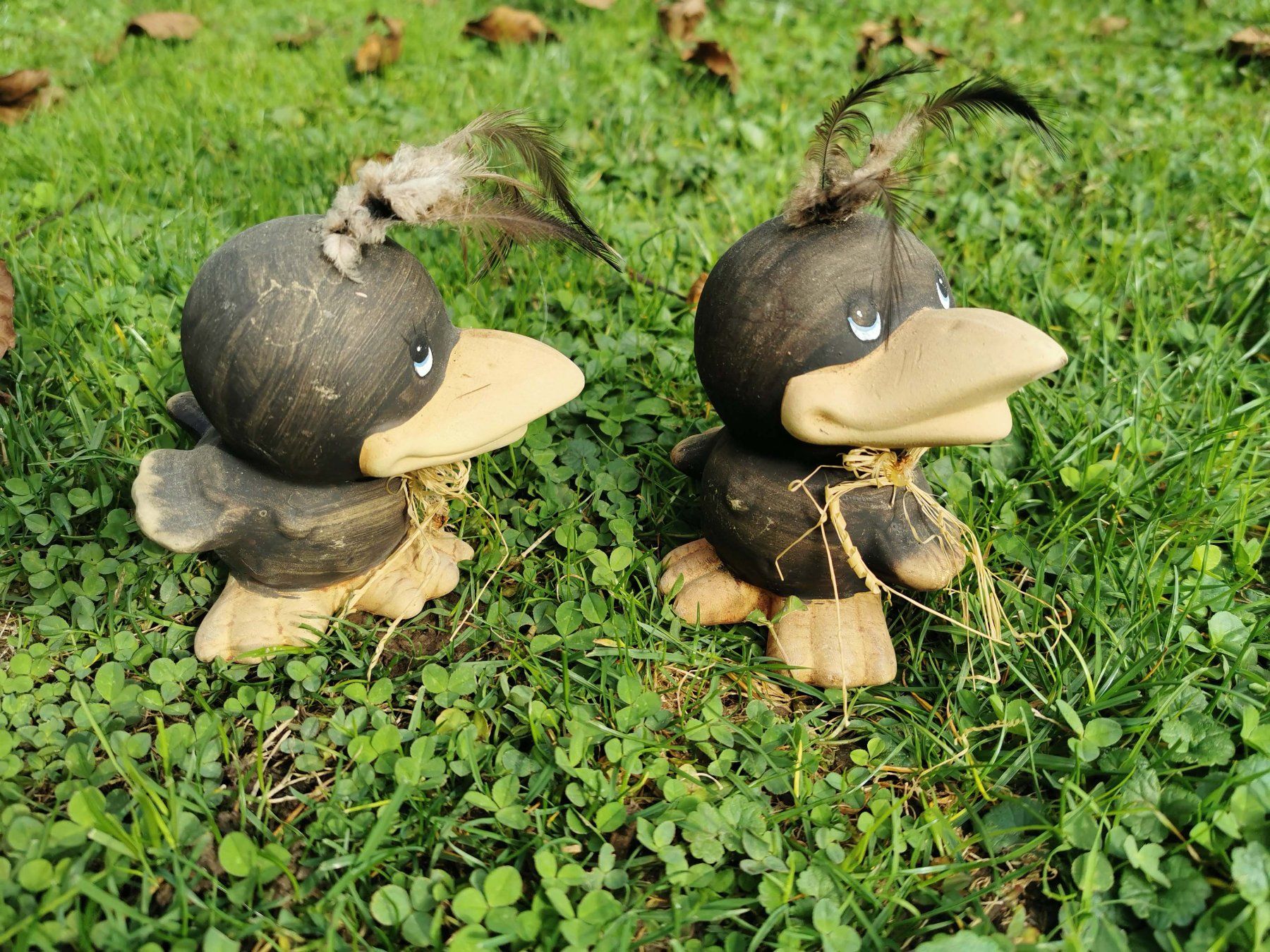 Figuren: 2 lustige Deko-Vögel – Gebraucht aus Wil  AG von Kfloh 1