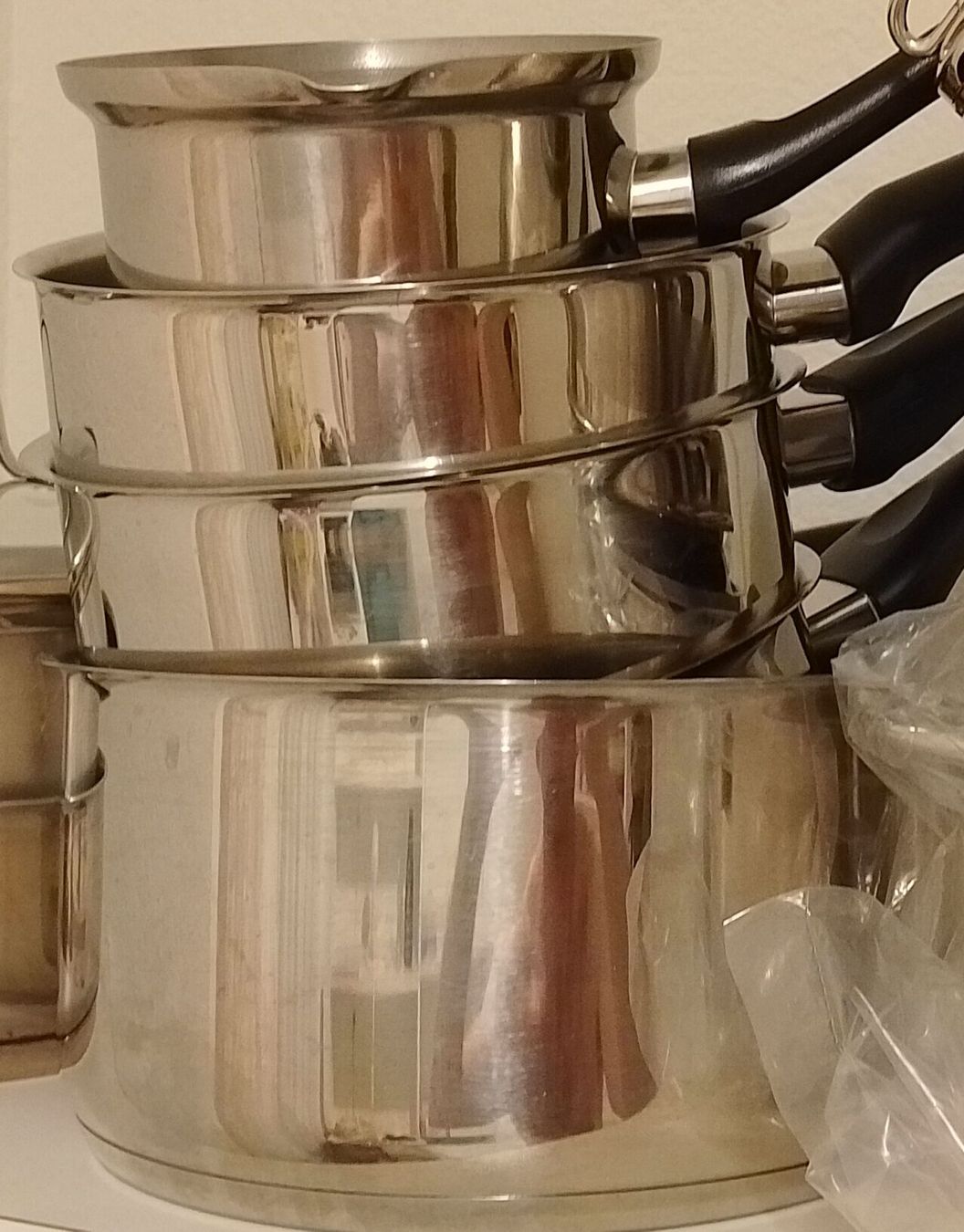 Pentole: Kochtopf-Set Edelstahl gebraucht – Usato da Zürich venduto da sch_m6rw