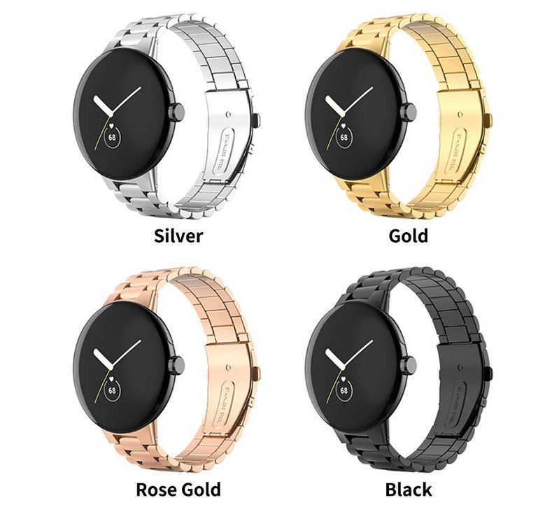 Google Smartwatch: Armband Bande Metal Inox für Google Pixel 1/2/3 – Neu und originalverpackt aus Lausanne von WATCH-WORLD