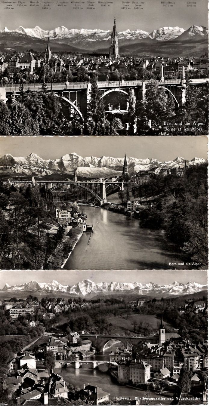 Cartoline postali: AK Bern schwarz/weiss – Usato da Brunnadern venduto da eichmann.anton