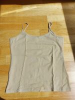 Très joli débardeur beige stretch Zara Taille L NEUF