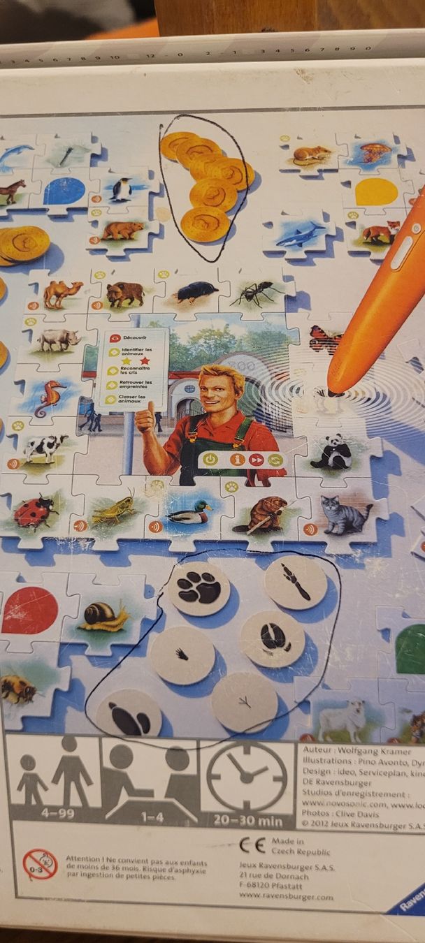 Ravensburger Puzzles: Puzzle  éducatif tiptoi Sur la trace des Animaux – Neu (gemäss Beschreibung) aus Vevey von obi_n8zc 3
