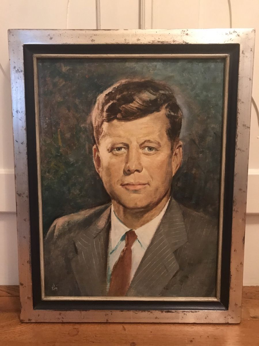 Dipinti: Gemälde  Portrait von JF Kennedy – Usato da Sursee venduto da lucialiani 1