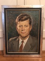 Gemälde  Portrait von JF Kennedy