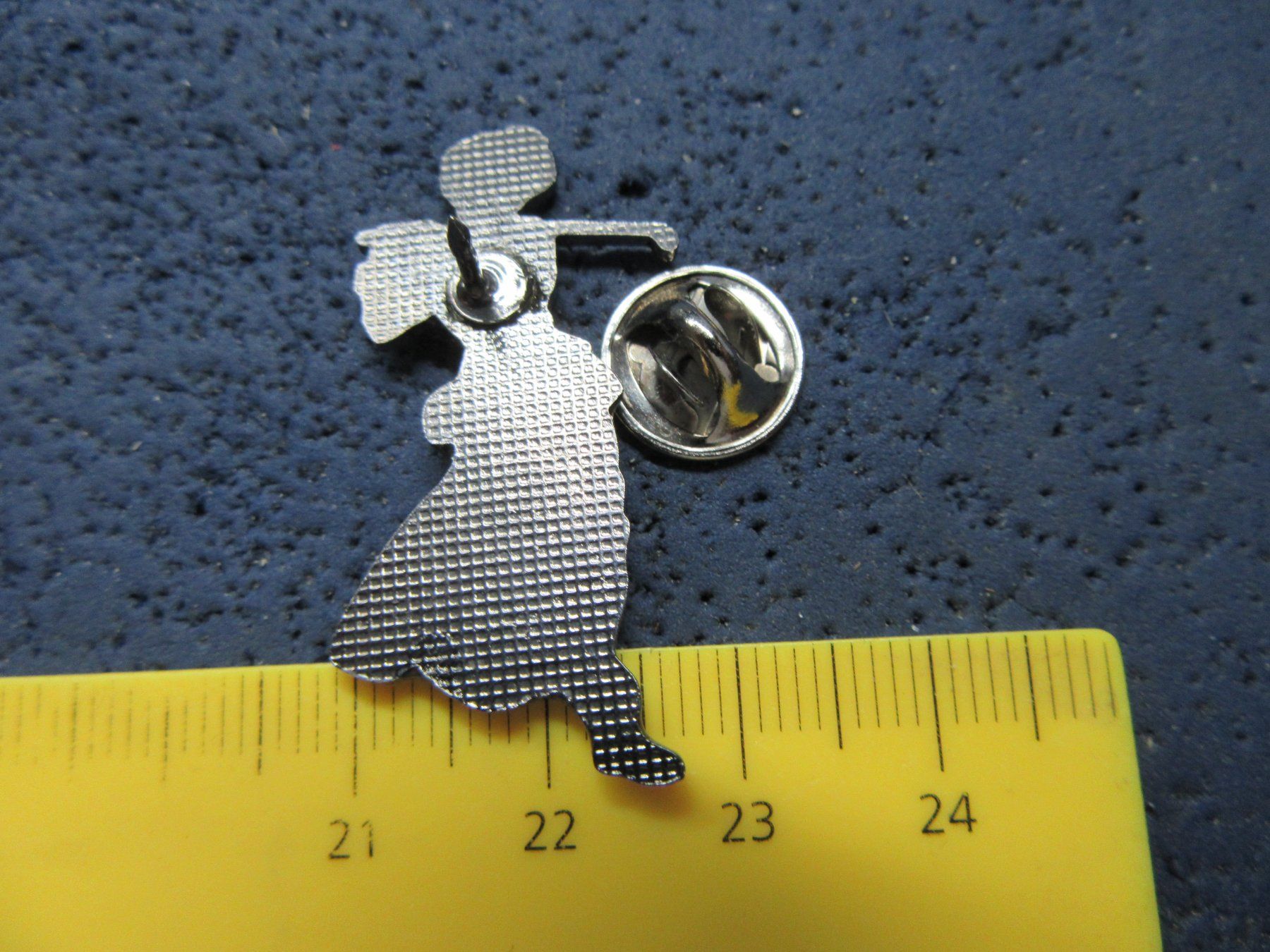 Plaketten & Abzeichen: GOLF LADY HÜBSCH VINTAGE PIN – Gebraucht aus Ettingen von Hausi4711 2
