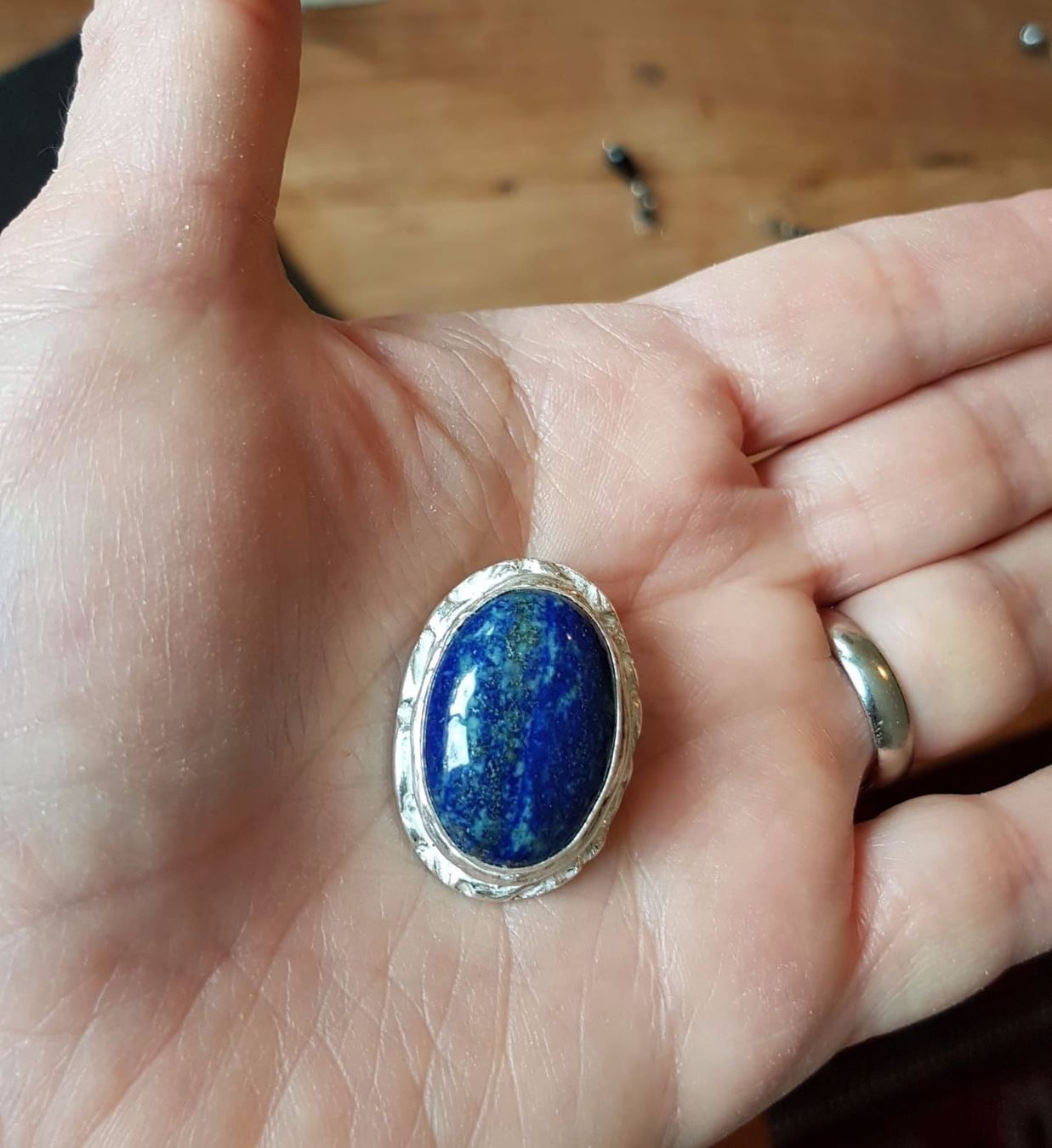 Ciondoli: Pendentif argent fin et lapis lazuli – Nuovo e nell'imballaggio originale da Veyrier venduto da Leilazizou 1