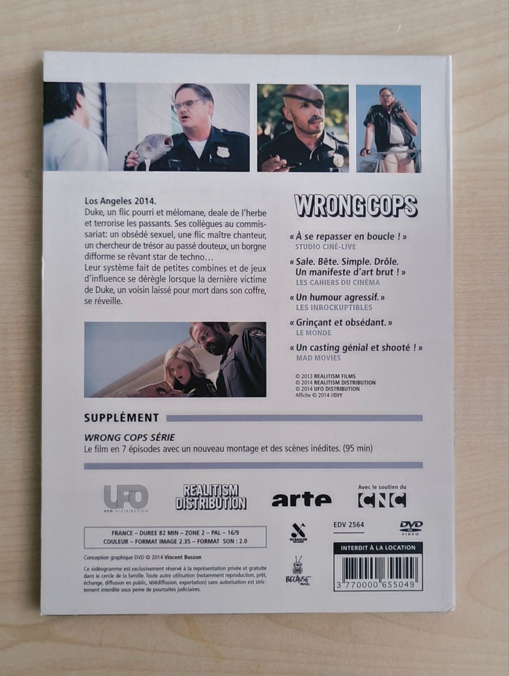 Alle DVDs: Wrong Cops - Quentin Dupieux - DVD – Gebraucht aus Sion von dor_8hwv 1