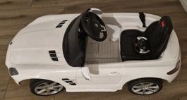 Kinder Elektroauto Mercedes SLS AMG Weiss!