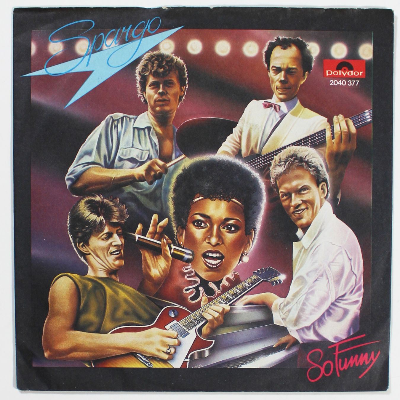 Dischi in vinile: 7" SPARGO - SO FUNNY - Disco Hit 1982 – Usato da Brüttisellen venduto da Collector-Corner
