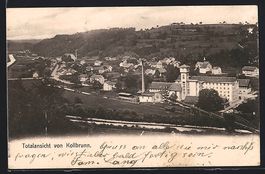 AK Kollbrunn, Totalansicht, 1910