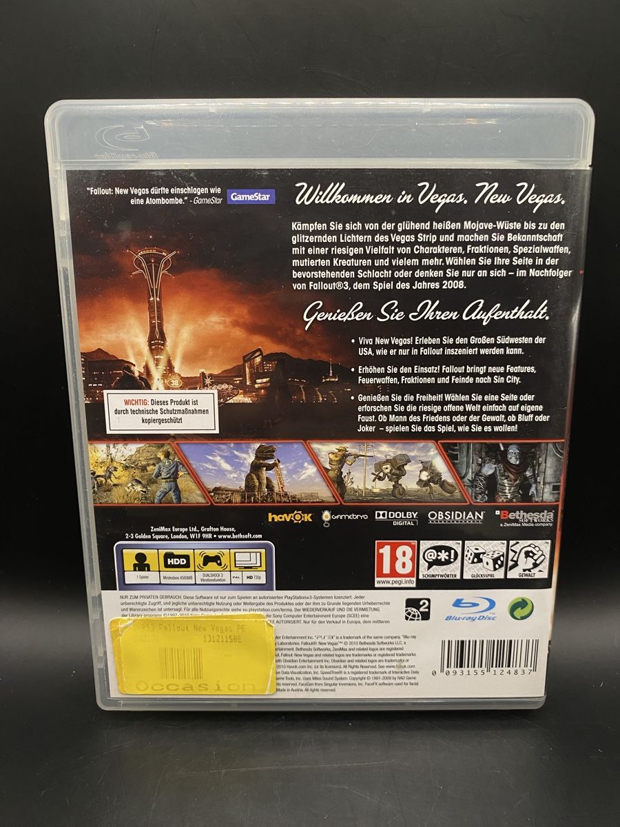 Giochi: PS3 Fallout: New Vegas – Usato da Kirchberg BE venduto da swiss_slab 1