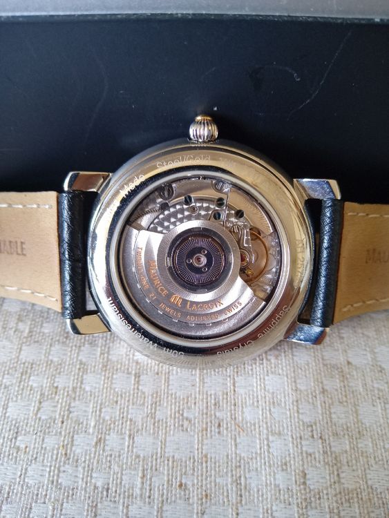 Maurice Lacroix Orologi: Maurice Lacroix Pontos Automatic GMT Date 18K neuwerig – Nuovo (secondo la descrizione) da Riehen venduto da Kmialrii 3
