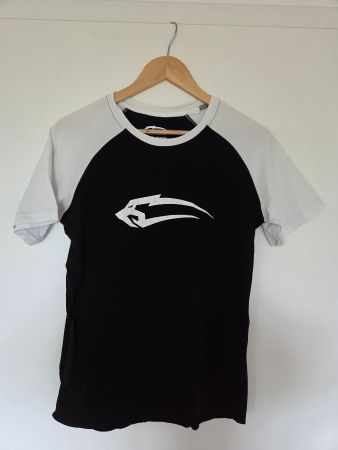 Smilodox No Limits T-Shirt Schwarz/Weiss Gr. S