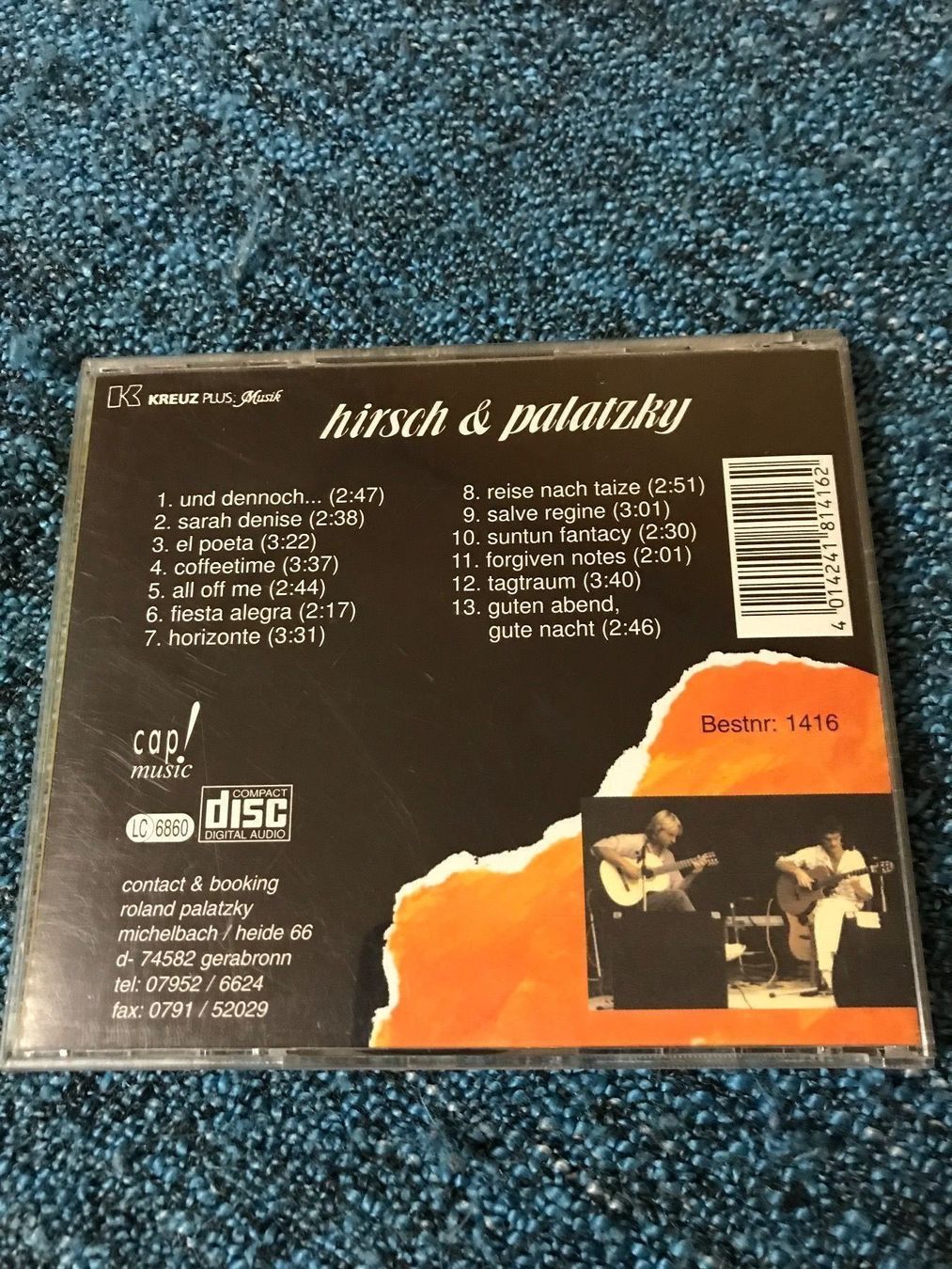 CD: Hirsch & Palatzky - Spiegelbilder – Usato da Lützelflüh-Goldbach venduto da Deiv4 1