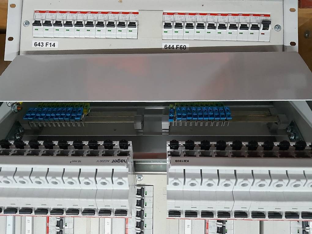 Alimentazione elettrica: Rittal 19" Rack Stromverteiler – Usato da Ossingen venduto da BCM-40 2