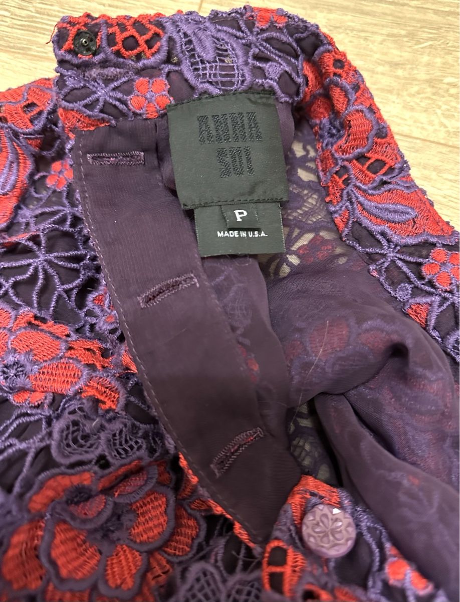 Blusen: ANNA SUI BLUSE GR. L – Neu (gemäss Beschreibung) aus Unteraegeri von MH203 8