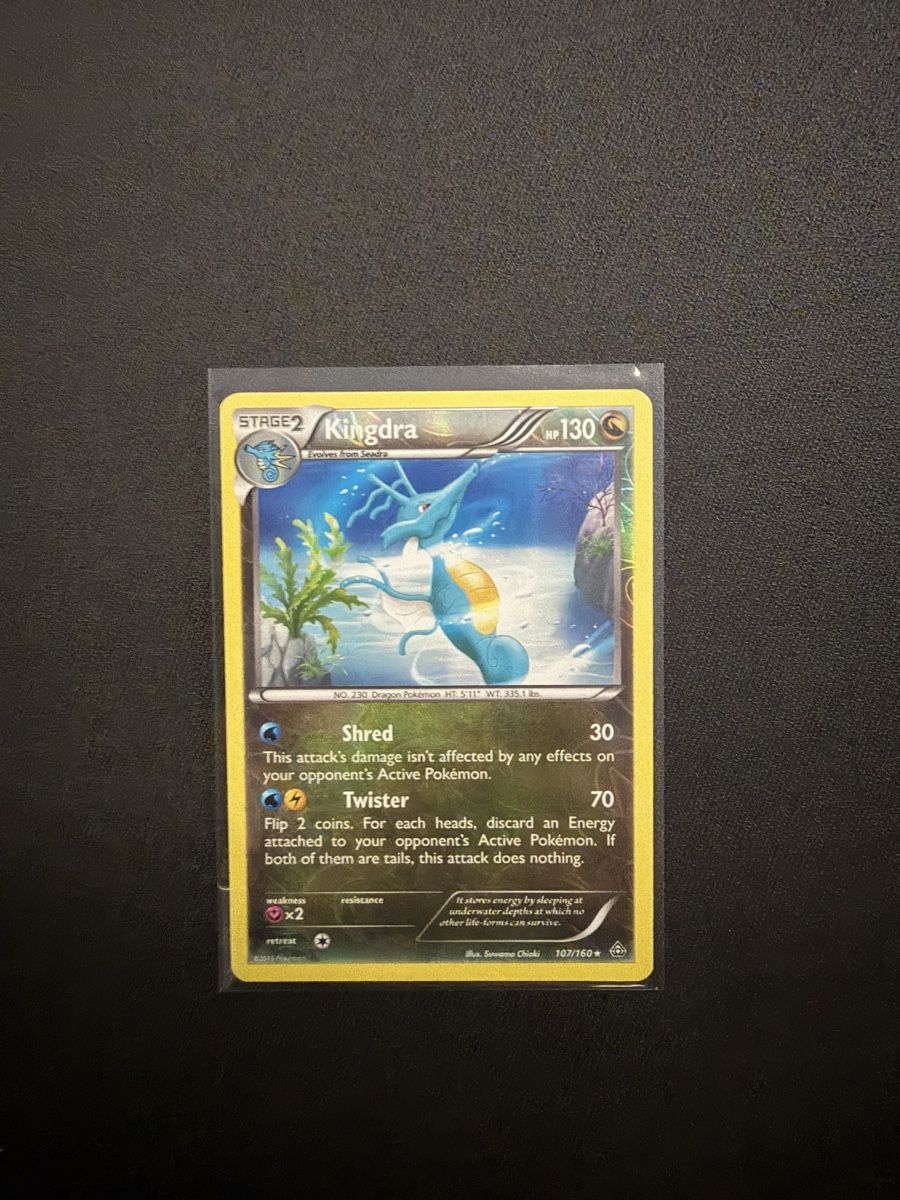 Pokémon Carte collezionabili: Pokémon Kingdra 107/160  – Usato da Basel venduto da Phantom_Consulting
