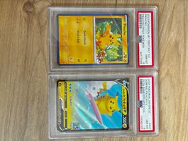 Pikachu PSA 8 First Battle - PSA 8 25th anniversary Colle.