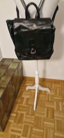 Schwarzer Yves Delaure Rucksack – Top Zustand!🎒🖤 (50)