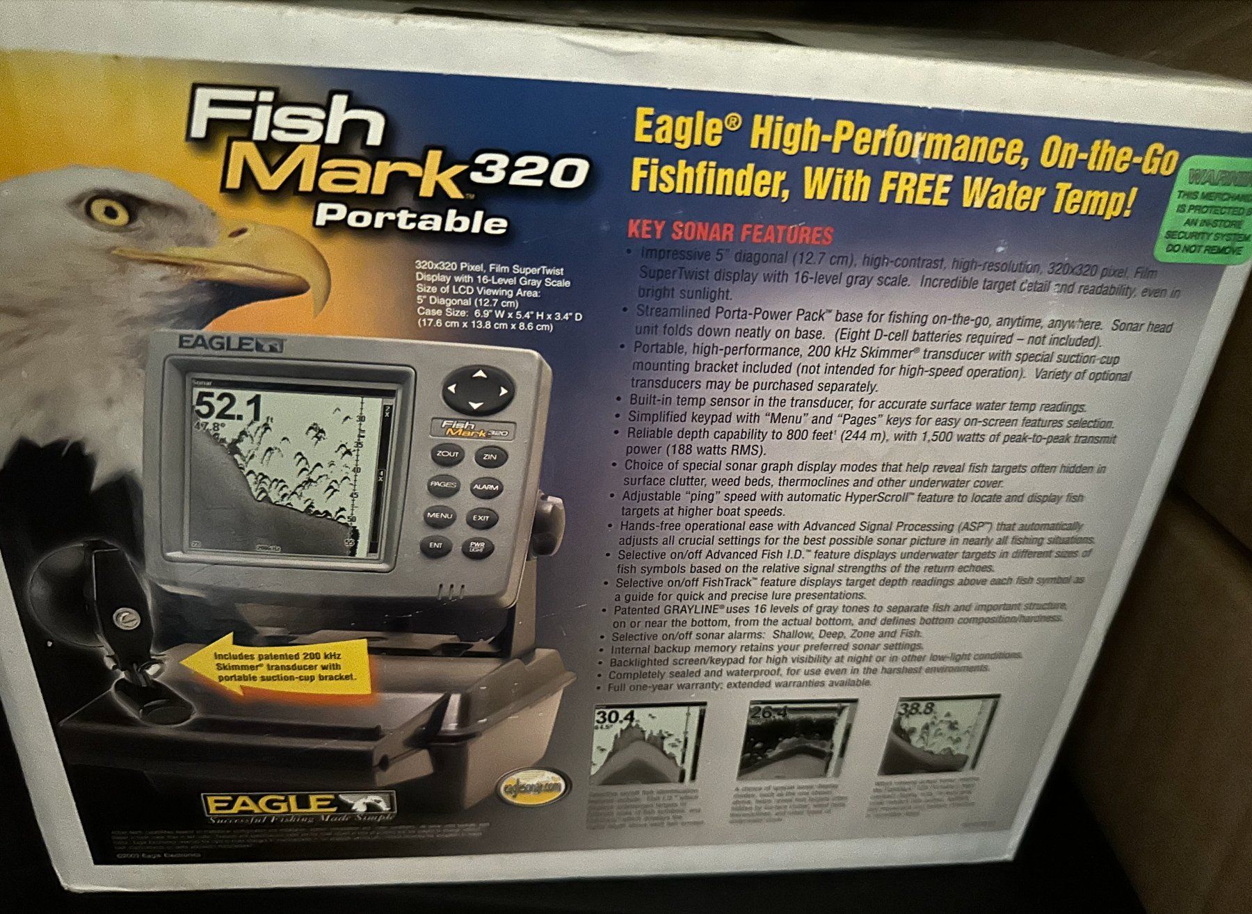 Zubehör: Eagle FishMark 320 Fischfinder – Gebraucht aus Bennau von Santolina