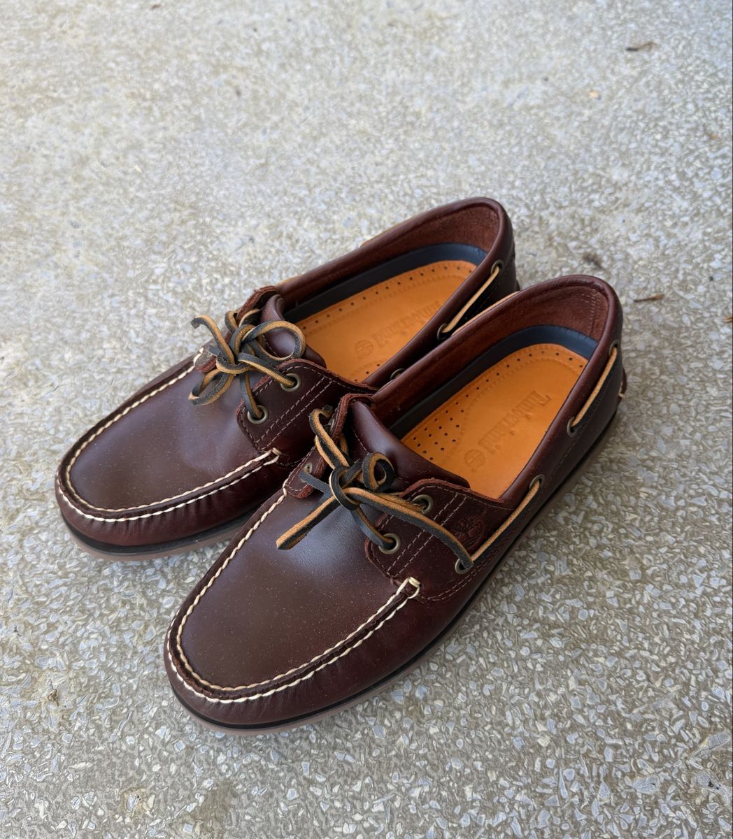 Scarpe da uomo: Timberland Classic Bootsschuh – Nuovo (secondo la descrizione) da Oberwil b. Zug venduto da Ikarus71