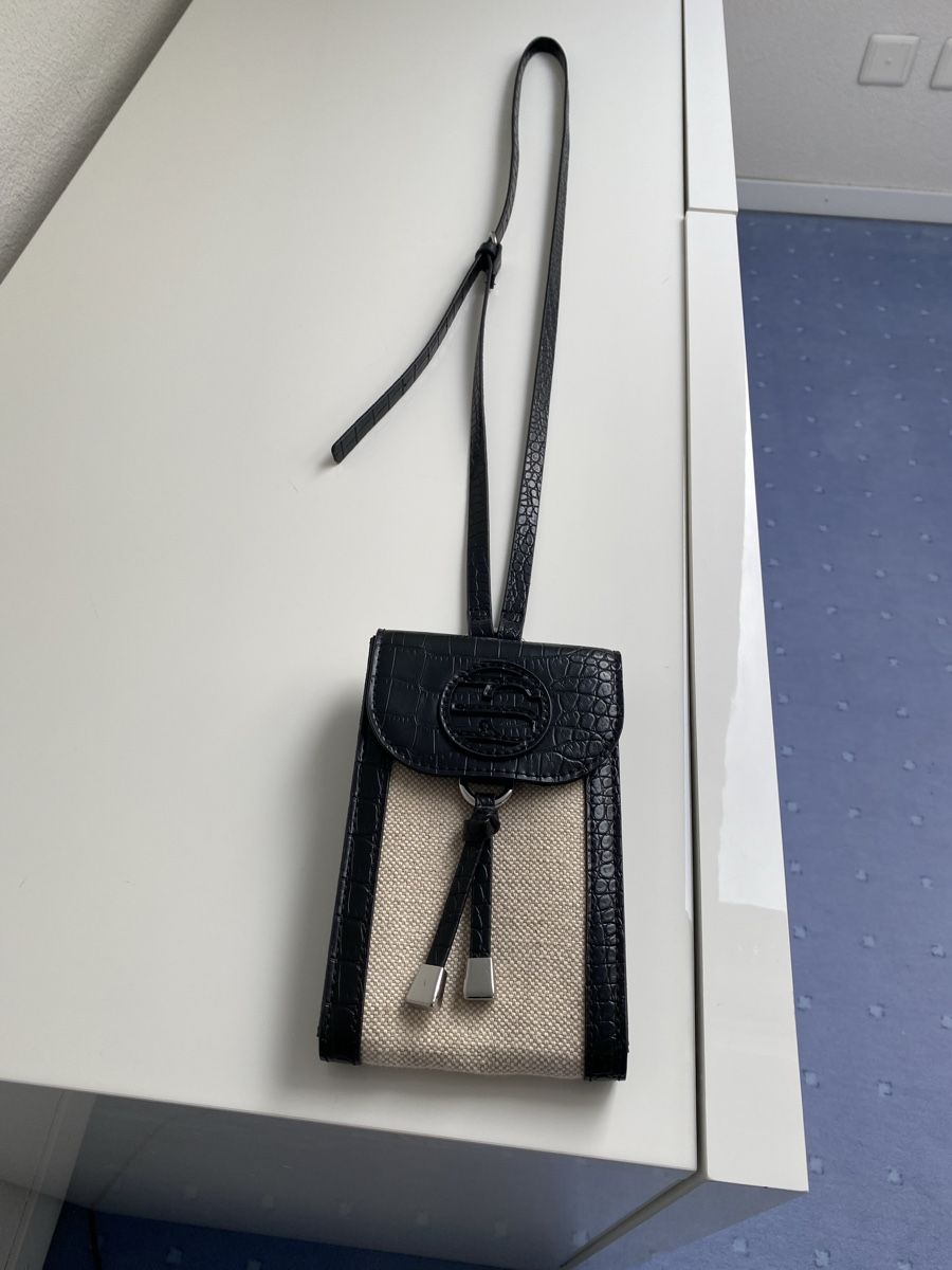 Esprit Taschen für Damen: Nateltasche von Esprit schwarz / beige Stoff – Neu (gemäss Beschreibung) aus Zürich von DidierTG 2