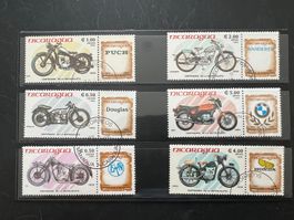1985 Nicaragua  Motorräder Serie gest.   (A536)
