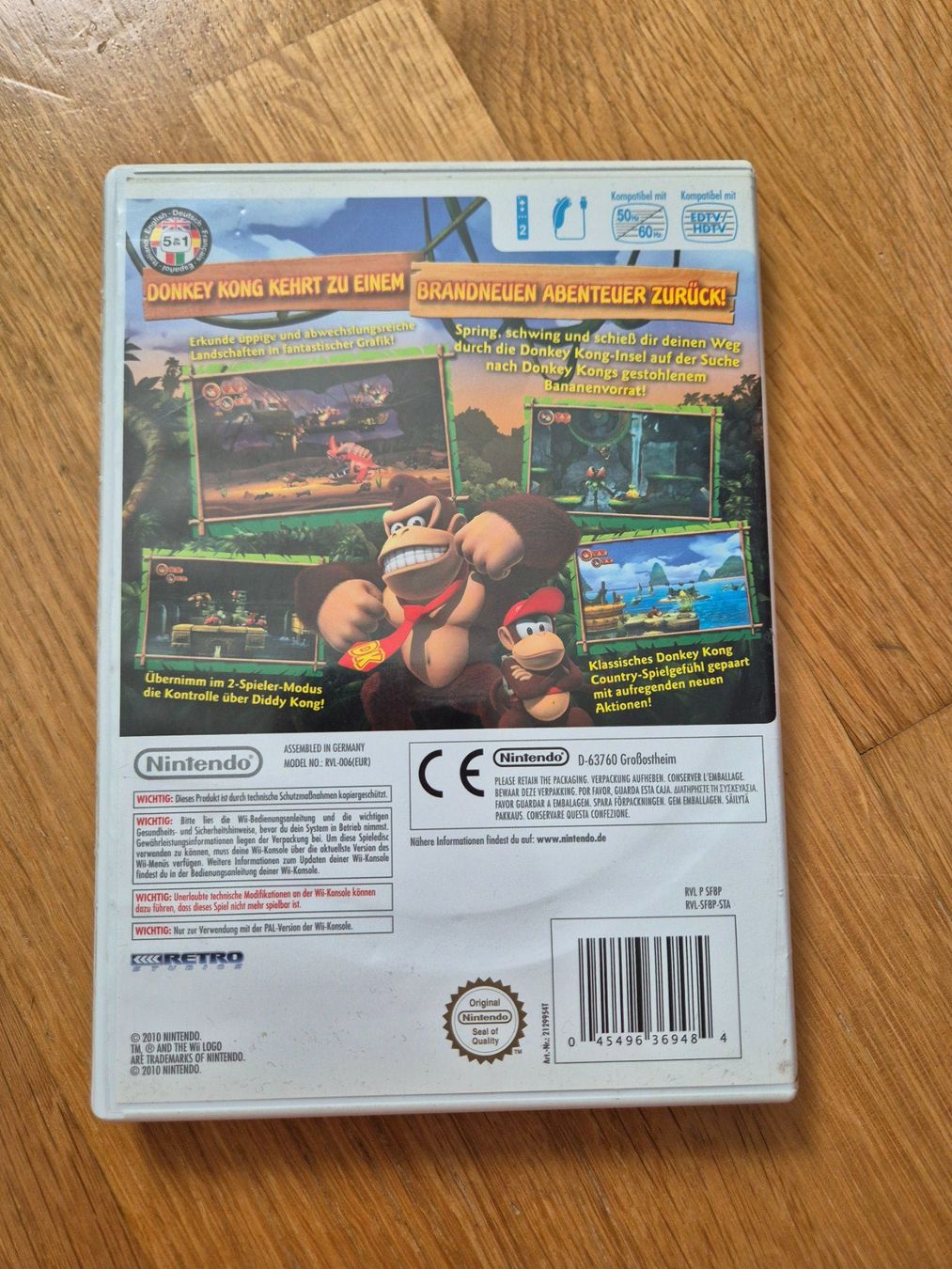 Nintendo Spiele: Nintendo Wii: Donkey Kong country returns – Gebraucht aus Greifensee von Misheru 2
