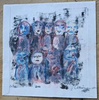 Luc LATHION - Dessin original signé, 2000