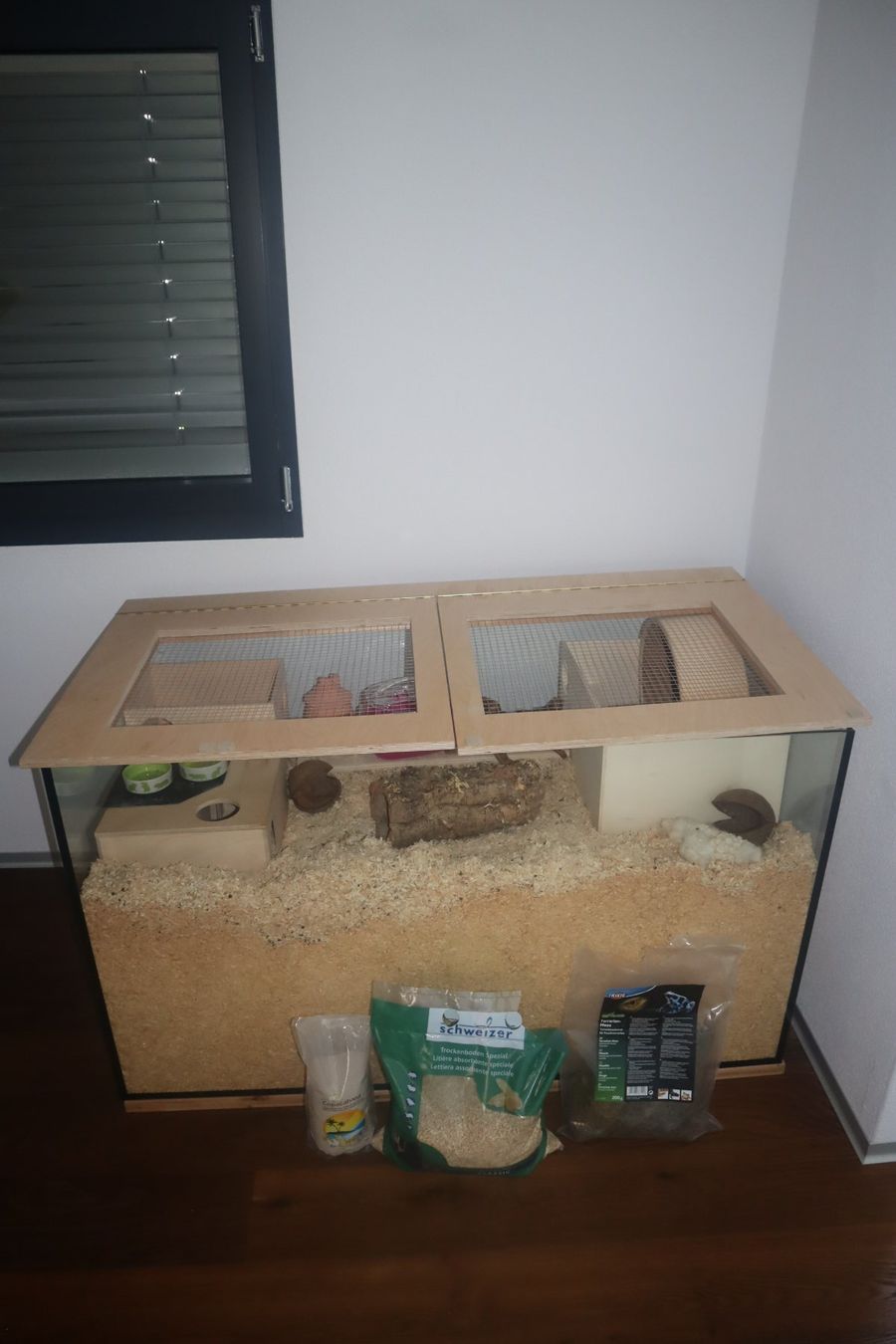 Terrariums: Nagerbecken mit Zubehör – D'occasion à Rothenburg par jerry2002 2