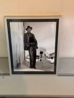 Schwarz-Weiss Fotografie im silber Rahmen