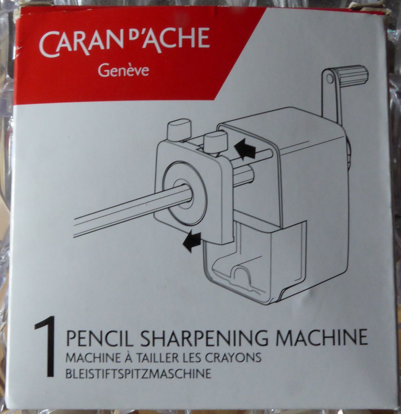 Caran D'Ache Temperini: CARAN D'ACHE Bleistift Spitzmaschine – Nuovo e nell'imballaggio originale da Gossau SG venduto da tenerife11