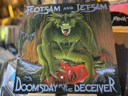 FLOTSAM AND JETSAM - DOOMSDAY FOR...OG EU 1986...VG+/VG+