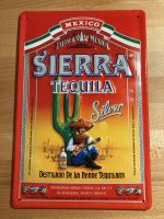 Blechschild 3D-SIERRA TEQUILA-SILVER