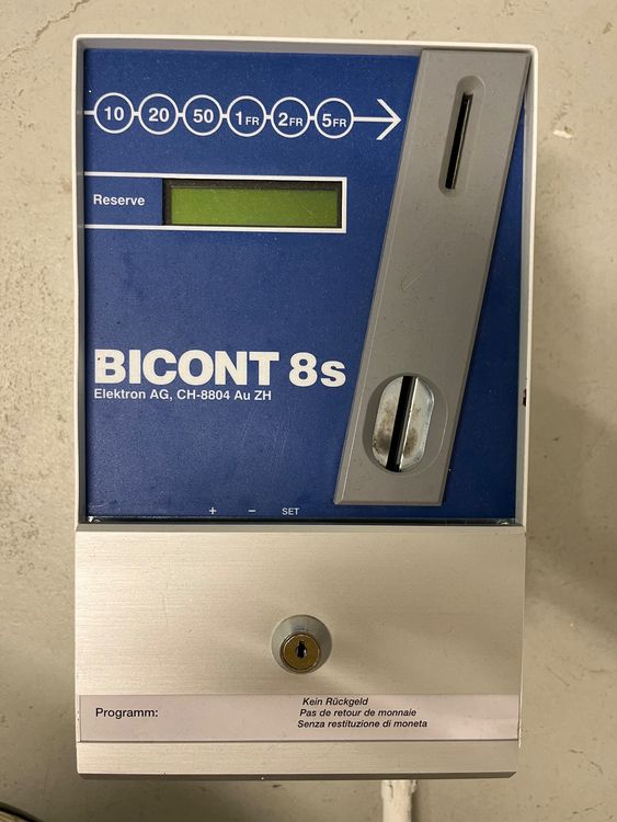 Münzautomat für Waschmaschine und Tumbler in einwandfreiem Z (Gebraucht ...