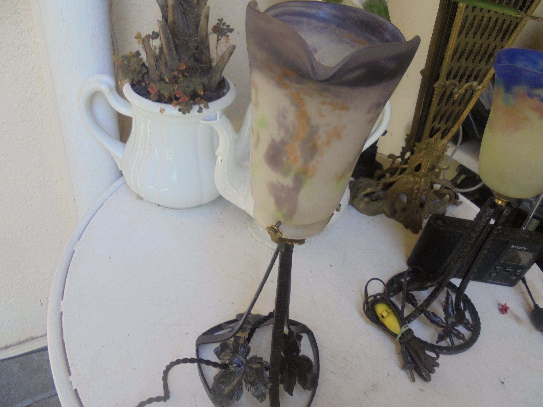 Lampade: Antike Art Deco Lampe ca. 1930 – Usato da Camorino venduto da Hunpete 5